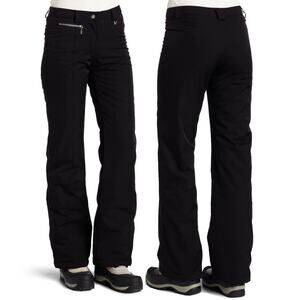 NILS Melissa Insulated Ski Snow Pants Black Womens Size 4 Waterproof Stretch 10K